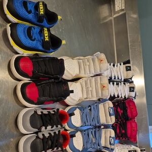 Nike Blue and Black Athletic Sneakers